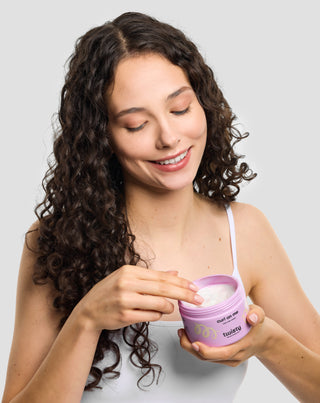 Crema para cabello rizado con extracto de lino y avena Twisty - 2