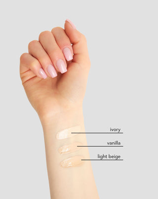 Crema facial BB hidratante spf 50 con ácido hialurónico y vitamina C 02 Vanilla Nutridome - 2