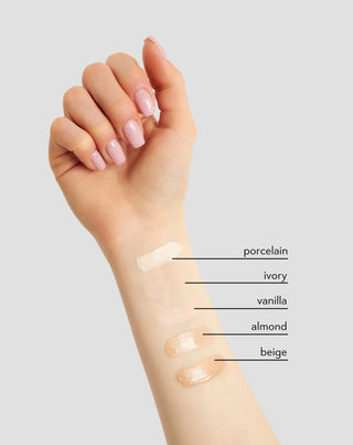 Base de maquillaje hidratante e iluminadora con ácido hialurónico para pieles claras Nutridome