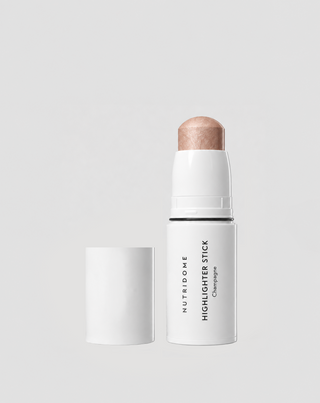 Iluminador en barra para rostro y cuerpo, brillo radiante y efecto suavizante, Champagne, Nutridome - 1