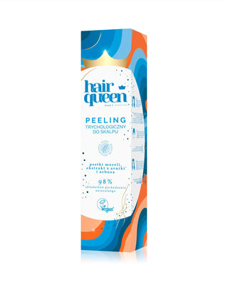 Exfoliante limpiador para todo tipo de cuero cabelludo Hair Queen