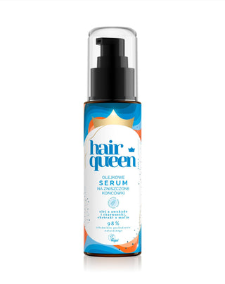 Sérum para las puntas dañadas con aceite de aguacate y de comino negro Hair Queen