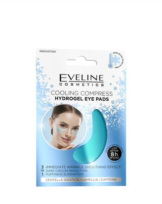 Parches de hidrogel refrescantes para contorno de ojos Eveline
