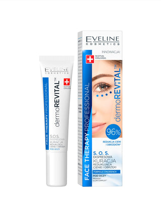Tratamiento de reducción de ojeras ftp dermorevital Eveline