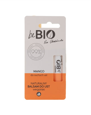 Bálsamo natural para labios secos con aceites de mango, jojoba y macadamia BeBio Ewa Chodakowska