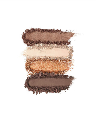 Paleta de cuatro sombras de ojos metalizadas daily vibe palette Paese - 2