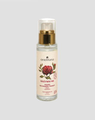 Aceite facial regenerador de rosa japonesa y azafrán Orientana - 1