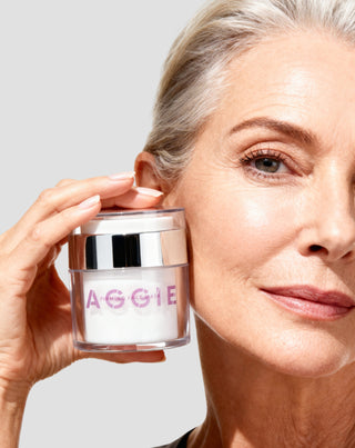 Mascarilla facial con efecto lifting, aceite de macadamia y vitamina E para pieles 50+ Aggie - 2