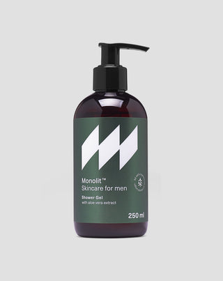 Gel de ducha para hombres con aloe vera y aroma a sándalo Monolit - 1
