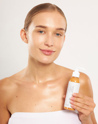 Aceite corporal iluminador efecto resplandor con aceite de jojoba y aceite de argán Nutridome - 3