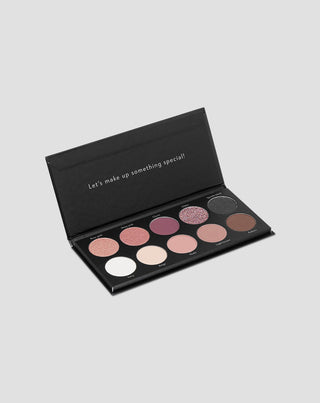 Paleta de 10 sombras de ojos de larga duración en tonos clásicos Basic Eyeshadow Palette Nutridome
