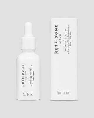 Ácido mandélico 30% sérum facial revitalizante con provitamina b5 y aceite de macadamia Nutridome - 3