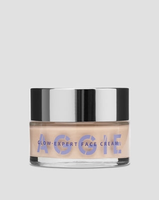 Crema iluminadora para pieles secas, reduce las rojeces y aporta luminosidad Aggie - 1