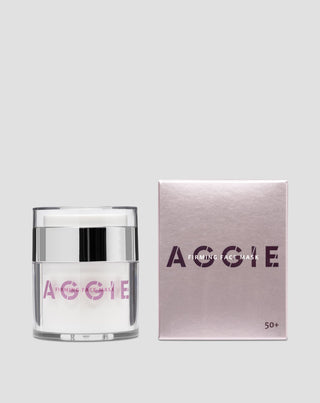 Mascarilla facial con efecto lifting, aceite de macadamia y vitamina E para pieles 50+ Aggie - 6
