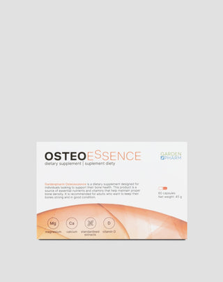 Suplemento dietético que apoya la salud y la densidad ósea adecuada Osteoessence Gardenpharm 60 cápsulas - 1
