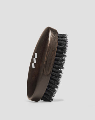 Punzón para barba de madera de haya con cerdas naturales de jabalí Monolit - 1