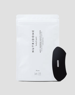 Nutridome parche labial natural de seda de bambú antirronquidos 30 uds. - 1