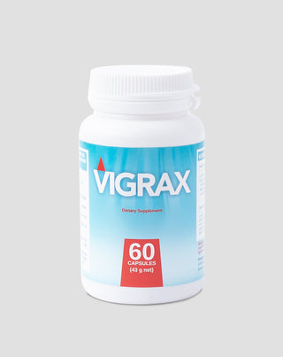 Comprimidos para favorecer la erección y la potencia sexual con componentes naturales Vigrax 60 cápsulas - 1