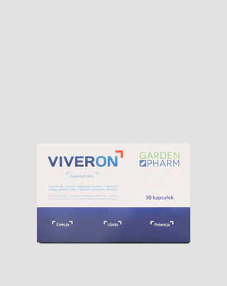 Cápsulas para aumentar la libido y facilitar la erección con ginseng y tribulus terrestris Viveron GardenPharm 30 cápsulas - 1