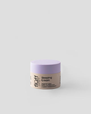 Crema Facial de Noche Fluff con Polvo de Luna Iluminador y Tono de Piel Nocturno
