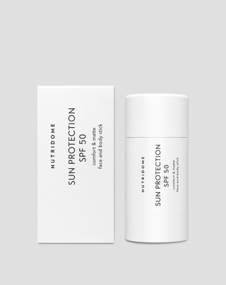protector mineral spf 50 en barra para rostro y cuerpo, hidratación y protección uvb, uva nutridome_2 - 2
