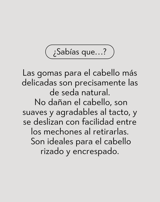 Pack de 3 coleteros de seda 100% natural para el cabello - lila, verde y negro Twisty - 3