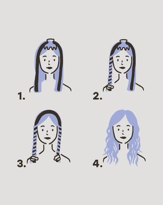 Rodillo de seda sin calor para rizar el cabello Feel (no) heat Twisty - 4