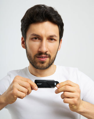 Peine metálico para barbas de todo tipo y longitud Monolith - 2