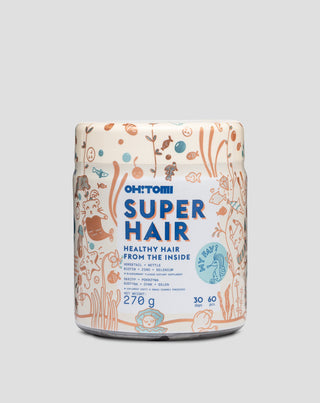 Gominolas para fortalecer el cabello y acelerar su crecimiento Super Hair Oh!Tomi 60 uds. - 1