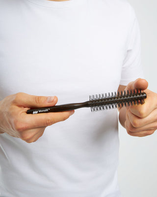 Cepillo de peinado Quiff de madera de haya Monolith - 2