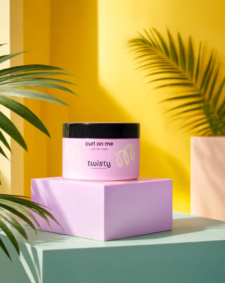 Crema para cabello rizado con extracto de lino y avena Twisty - 6