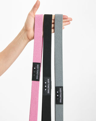 Body Functions 208 cm de largo bandas de resistencia para ejercicios de fitness juego de 3 piezas _2 - 2