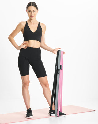 Body Functions 208 cm de largo bandas de resistencia para ejercicios de fitness juego de 3 piezas _3 - 3