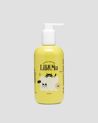 Gel de baño hidratante natural para niños con extracto de aloe vera Lili&Mu