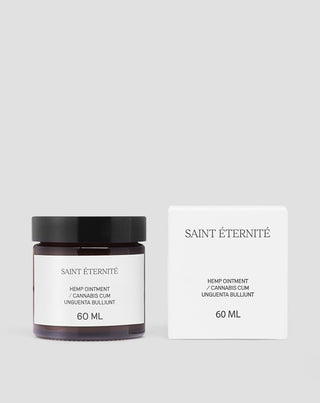 Pomada de cáñamo hidratante y natural para pieles secas y con eccemas Saint Éternité