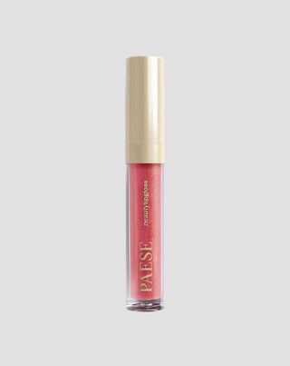 Brillo de labios con partículas efecto volumen y espejo 04 Glowing Lipgloss Paese