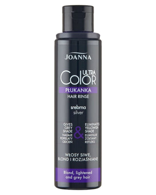 Enjuague capilar color plata proporciona un tono ceniza Ultra Color Joanna