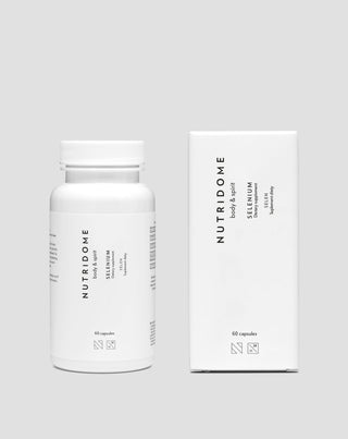 Selenio cápsulas para la inmunidad, cabello, piel y uñas Nutridome 60 uds. - 2