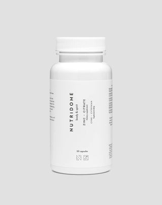 citrato de zinc con piperina para apoyar el sistema inmunológico y la salud de la piel nutridome 60 cápsulas_1 - 1