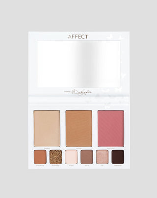 Paleta de maquillaje mariposa coloretes y bronceadores Affect Professional Cosmetics - 3
