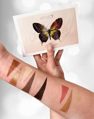 Paleta de maquillaje mariposa coloretes y bronceadores Affect Professional Cosmetics - 3