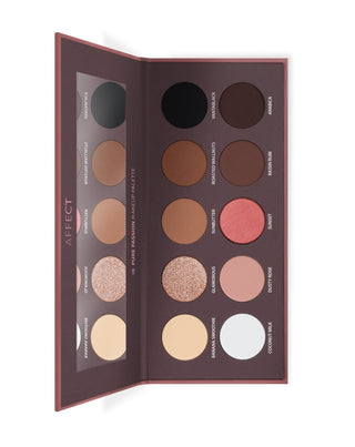 Paleta de sombras de ojos prensada de larga duración Pure Passion Affect Professional Cosmetics - 2