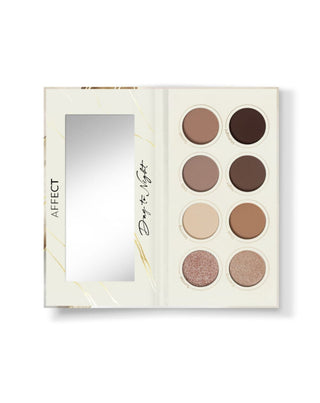 Paleta de sombras de ojos de día a noche en tonos nude Affect - 4