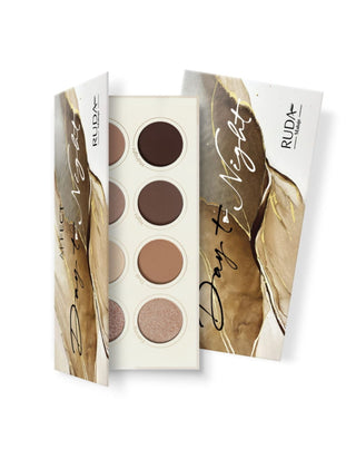Paleta de sombras de ojos de día a noche en tonos nude Affect - 3