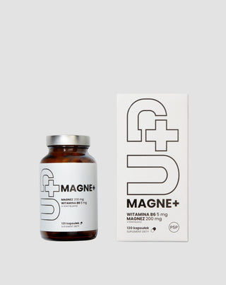 Suplemento Up Magne + magnesio con la forma activa de vitamina B6 UP Health Pharma 120 cápsulas - 3