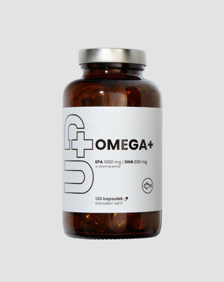 Supplement Up Omega + UP Ácidos grasos insaturados Omega-3 Health Pharma 120 cápsulas