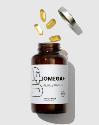 Supplement Up Omega + UP Ácidos grasos insaturados Omega-3 Health Pharma 120 cápsulas