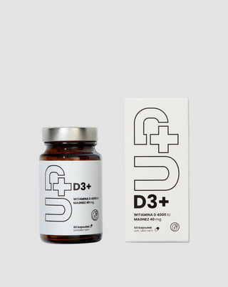 Suplemento Up D3 + Vitamina D3 junto con magnesio UP Health Pharma 60 cápsulas - 3