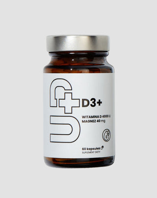 Suplemento Up D3 + Vitamina D3 junto con magnesio UP Health Pharma 60 cápsulas - 1