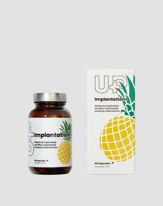 UP Implantation+ suplemento para mujeres que intentan quedarse embarazadas UP Health Pharma